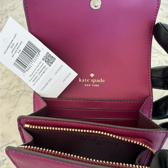Kayla Small L-zip Wallet NWT - Picture 6 of 8